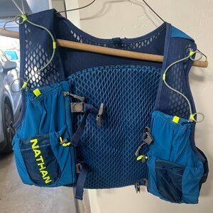 Nathan Blue and Yellow Hydration Vest